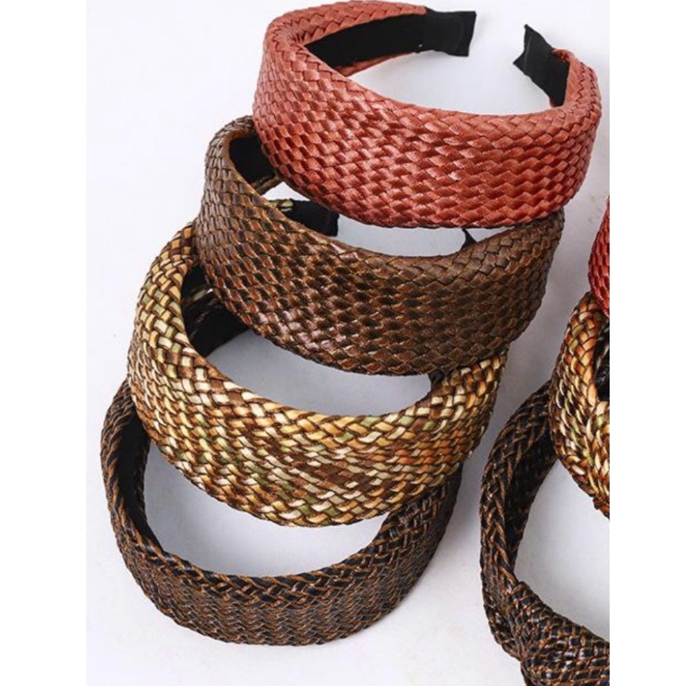 ♥️HOST PICK♥️ Gorgeous New Natural Woven Straw Headbands | Hairbands 🤎💛🧡